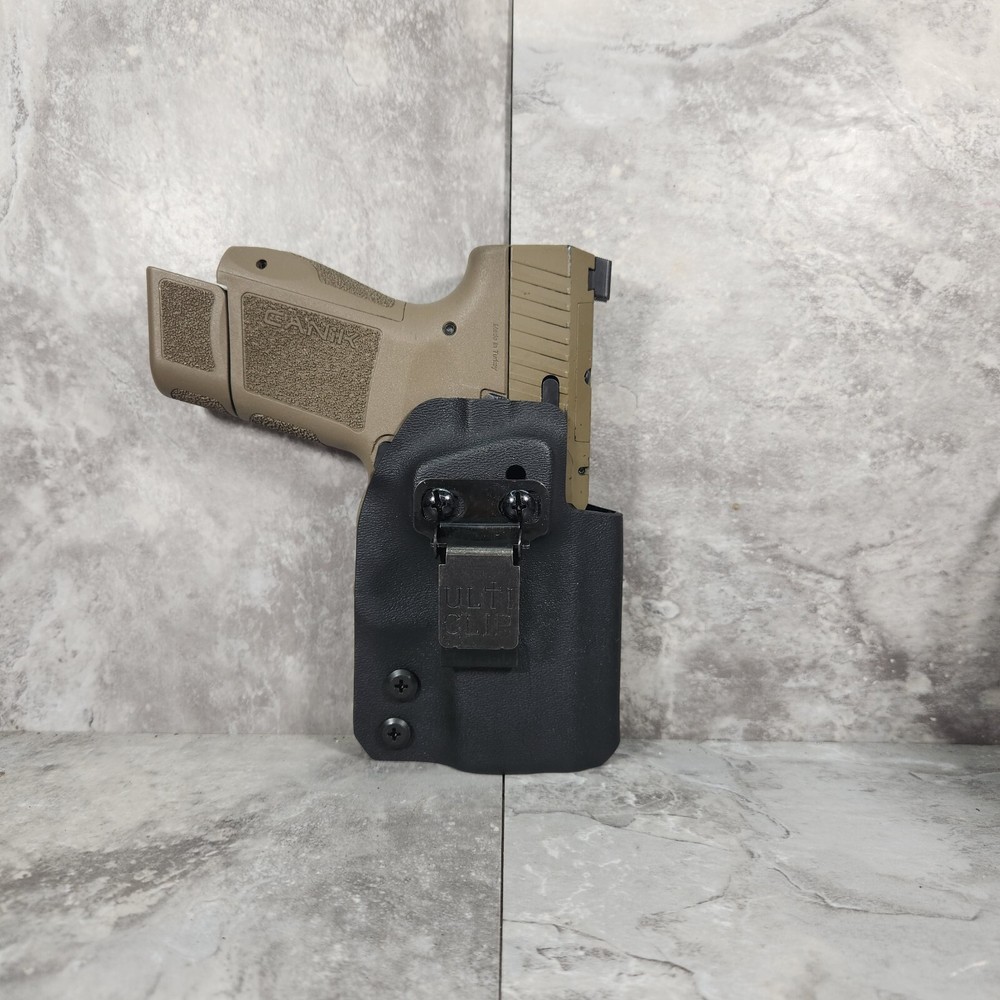 Concealed IWB Holster with Ulticlip in Black for Various Models