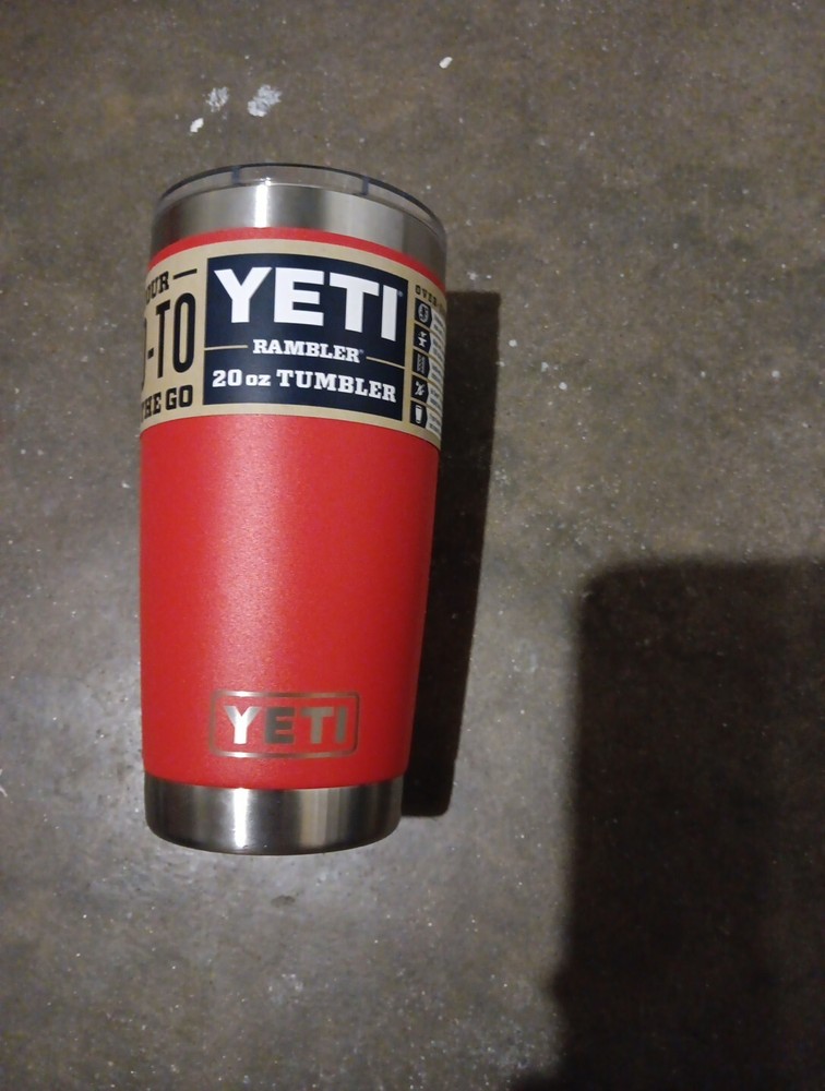 Yeti Rambler Tumbler - Rescue Red