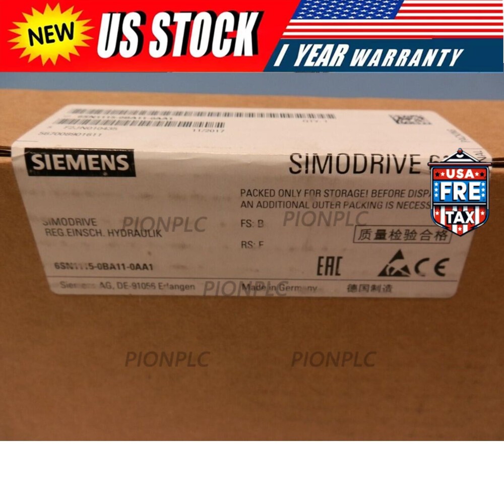 New Siemens 6SN1115-0BA11-0AA1 1 pcs Control Card 6SN1 115-0BA11-0AA1