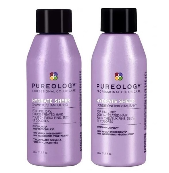 Pureology Hydrate Sheer Moisturizing Shampoo for Fine Color-Treated Dry Hair