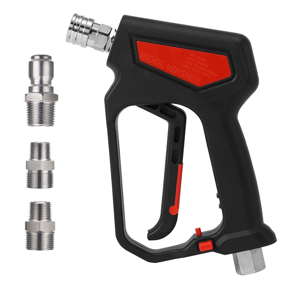 High Pressure Washer Gun 5000 PSI 12 GPM with 1/4 Inch Quick Connect