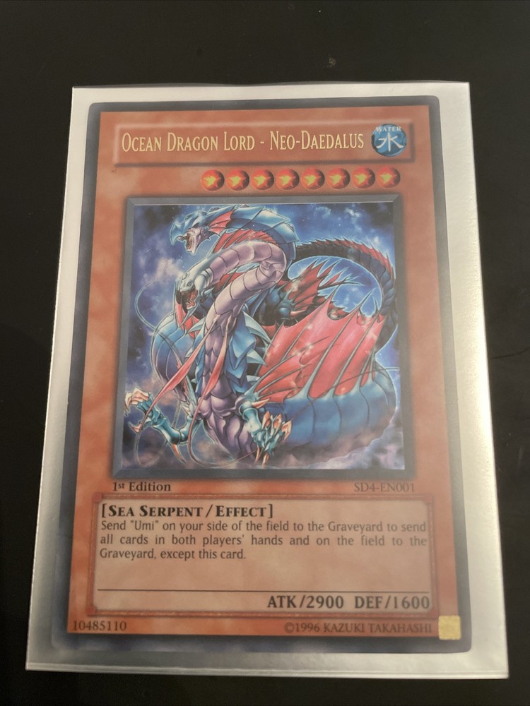Ocean Dragon Lord Neo-Daedalus SD4-EN001 Structure Deck Fury from the Deep