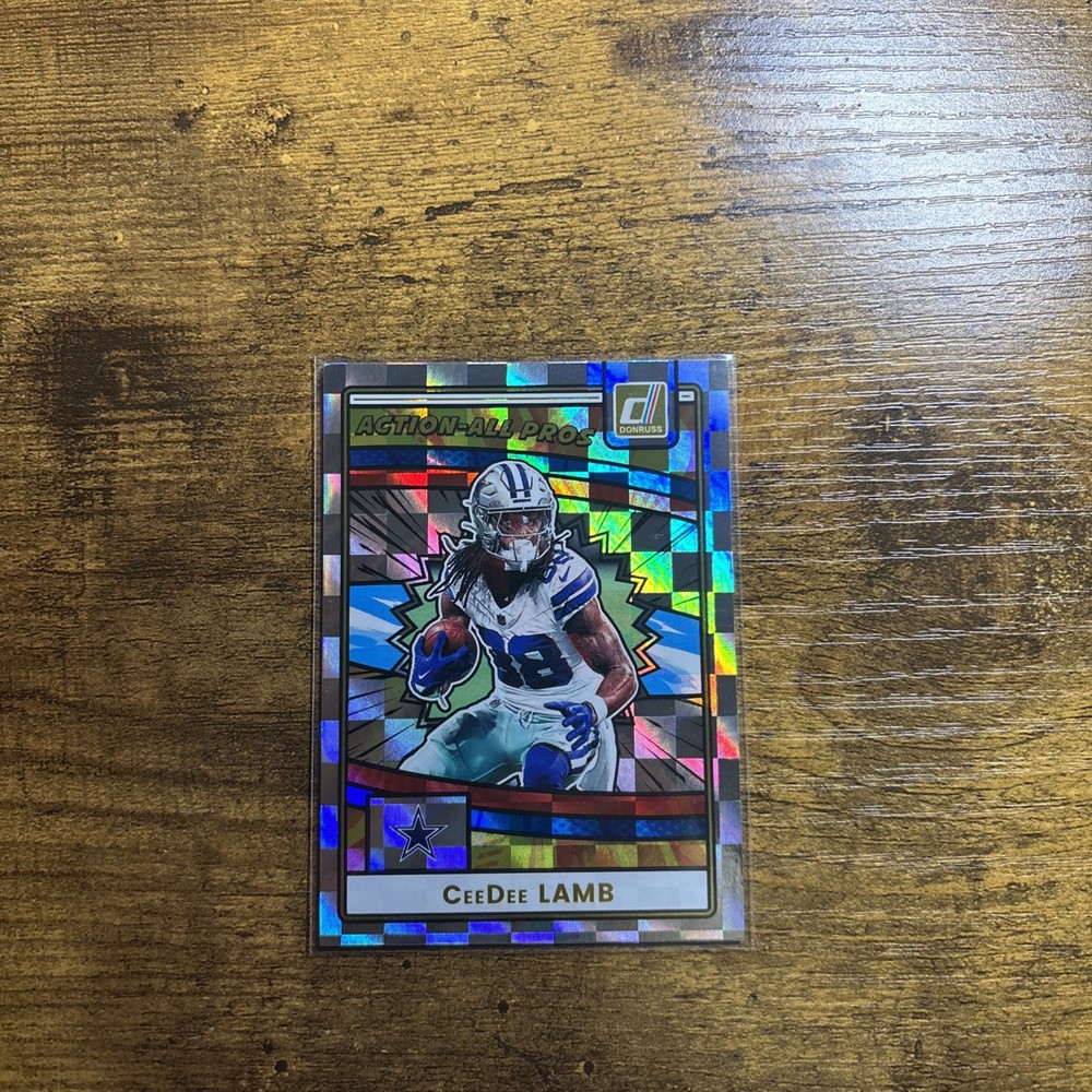 2025 Panini Donruss CeeDee Lamb #AAP-CLA Action-All Pros Dallas Cowboys WR NFL