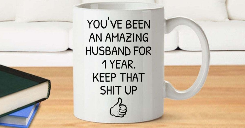 You’ve Been An Amazing Husband Personalized Wedding Anniversary Mug Anniversar