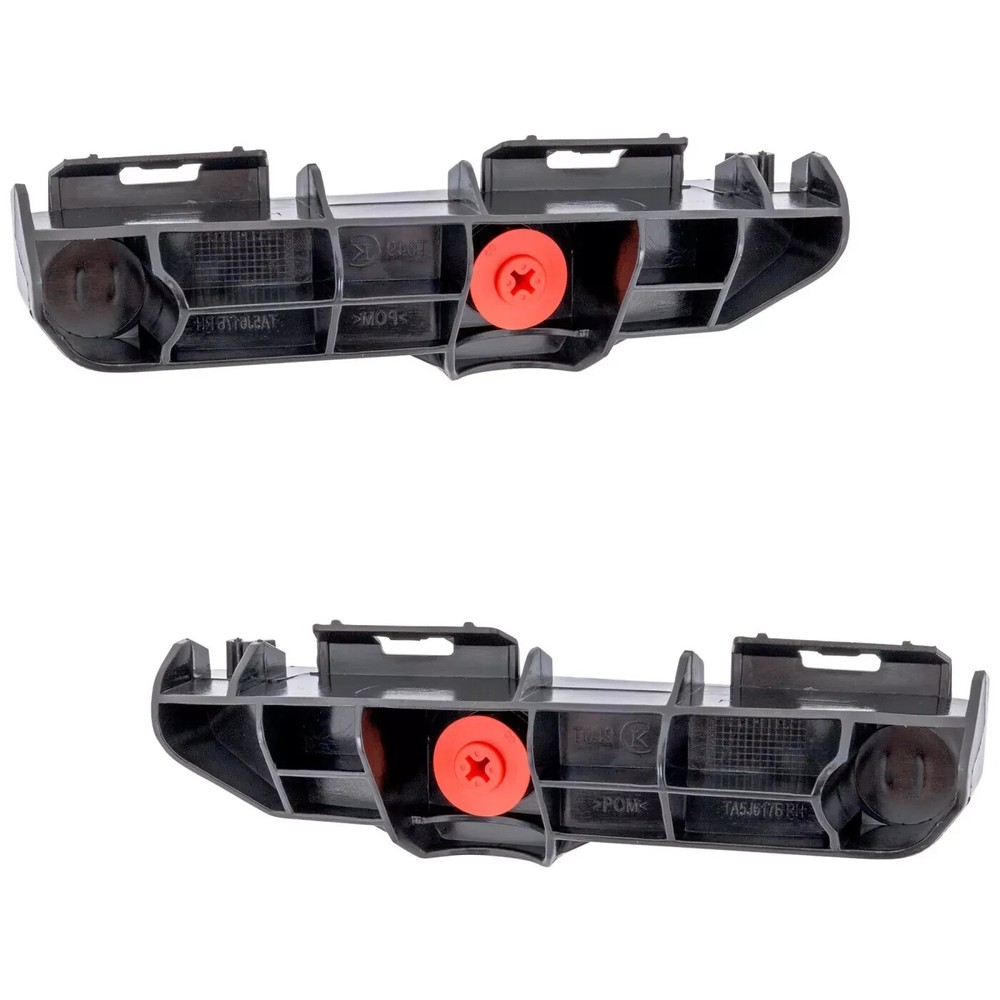 New Upper Bumper Face Bar Retainers Brackets Mounting Kit Pair Set