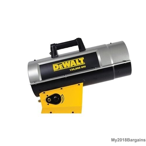 Dewalt F340725 110,000 - 150,000 BTU Forced Air Propane Heat