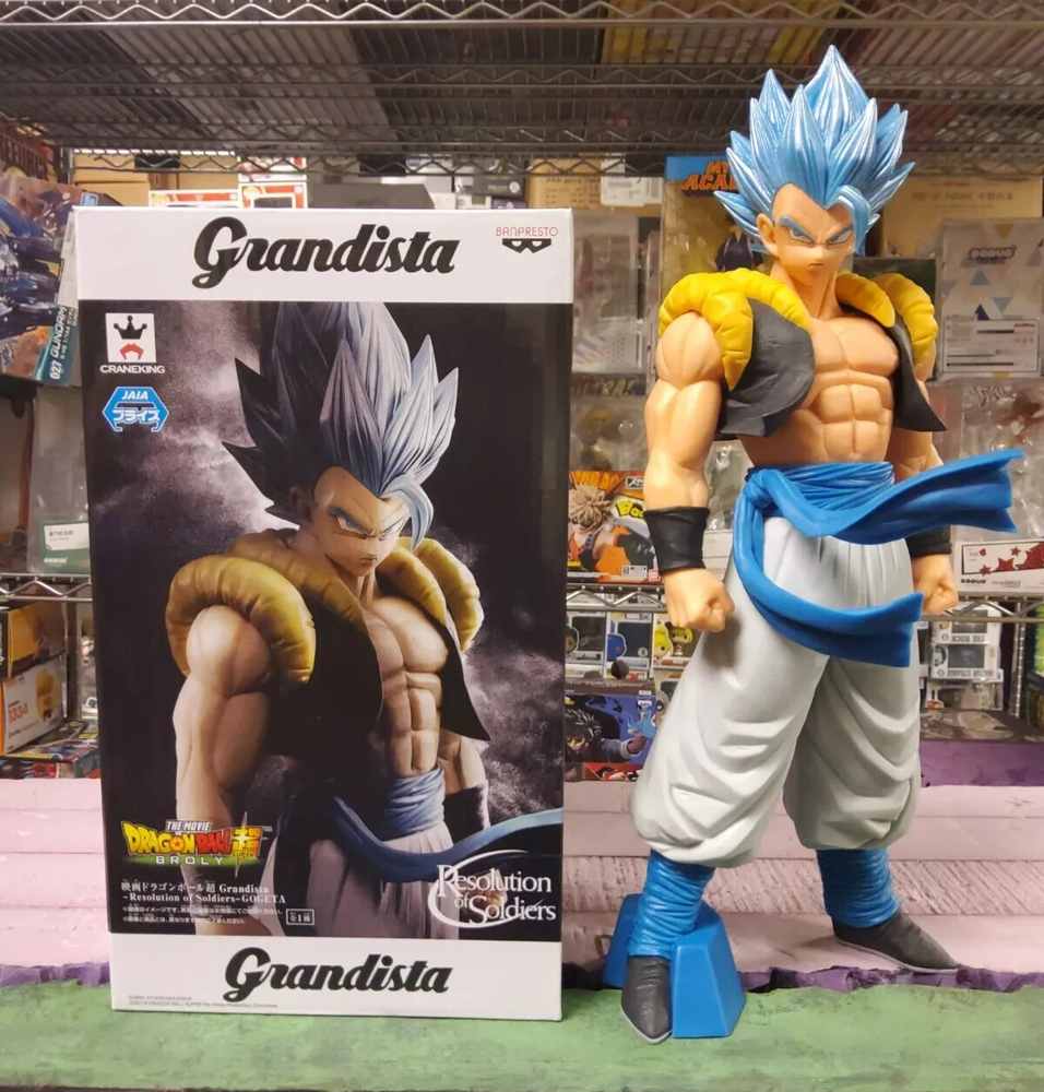 Dragonball Z Gogeta Broly Movie Grandista Resolution of Soldiers Statue