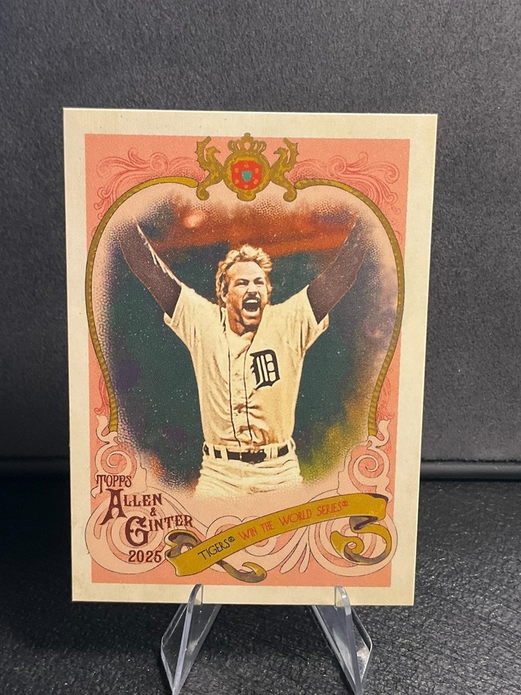 2025 Topps Allen & Ginter Sweet Victory SV-31 Kirk Gibson, Detroit Tigers