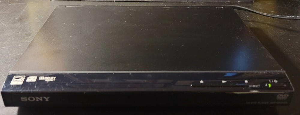 Sony DVP-SR210P CD / DVD Player ~ Tested - Works ~ With Cable -No Remote Control