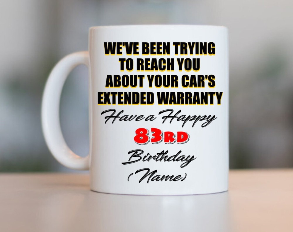 83rd Birthday Gift For Women And Men 83rd Birthday Mug 83 Year Old Birthday Gift