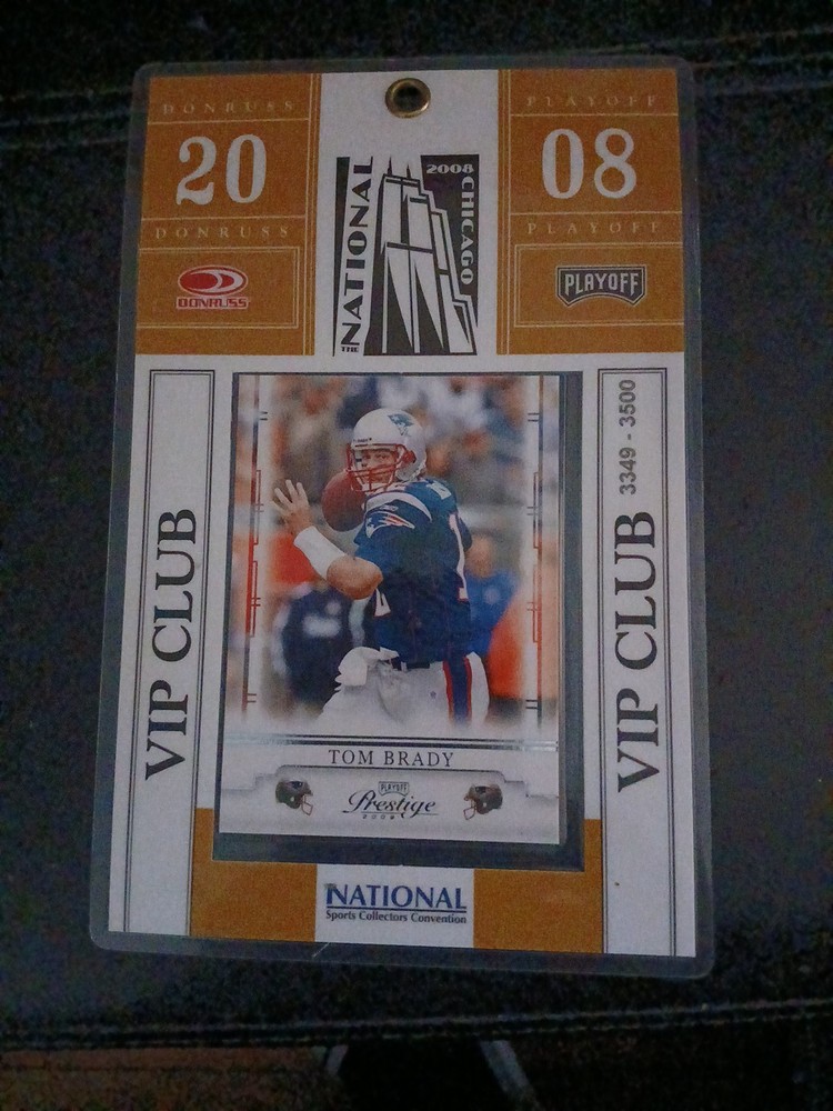 2008 VIP NATIONAL CONVENTION TOM BRADY/3500