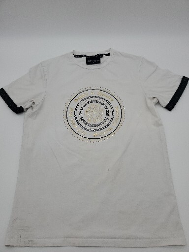 Supply And Demand T-Shirt Mens XL  White Graphic Print Rhinestones..#16800