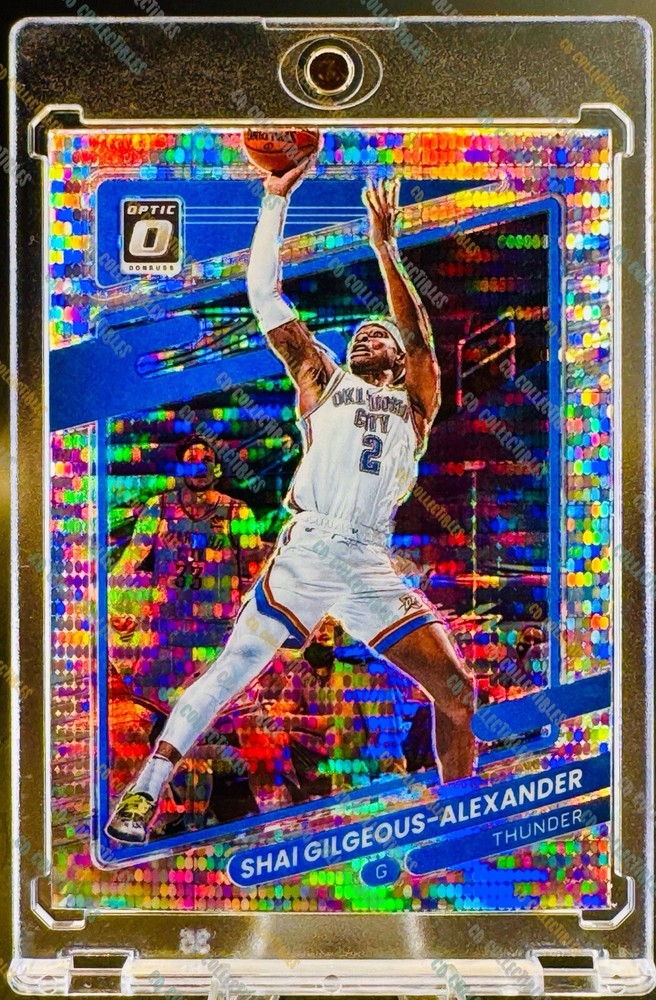 SHAI GILGEOUS-ALEXANDER RARE SILVER PULSAR REFRACTOR INVESTMENT CARD PANINI MINT