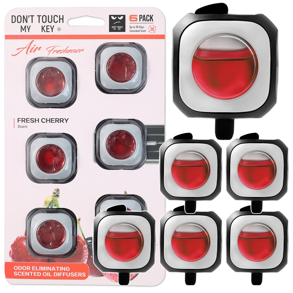 6PC Car Vent Clip Aromatherapy Diffuser for Fresh Fragrance