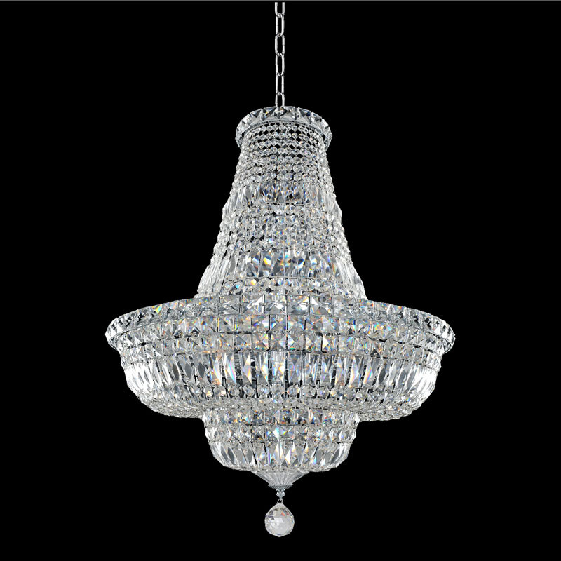 Allegri 020270 Chrome/Clear Betti 18-Light 25