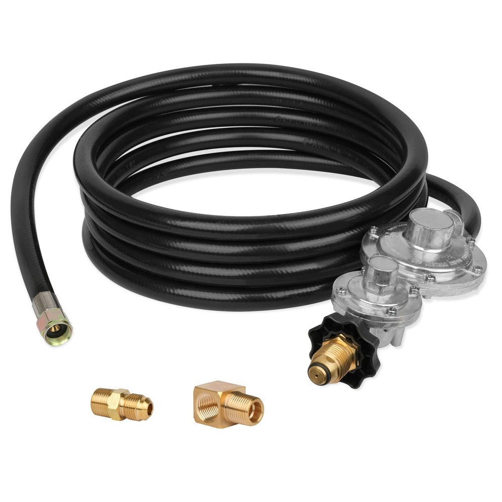 12 FT F273684 Propane Hose with Regulator with mr Heater F273684 Big Buddy He...