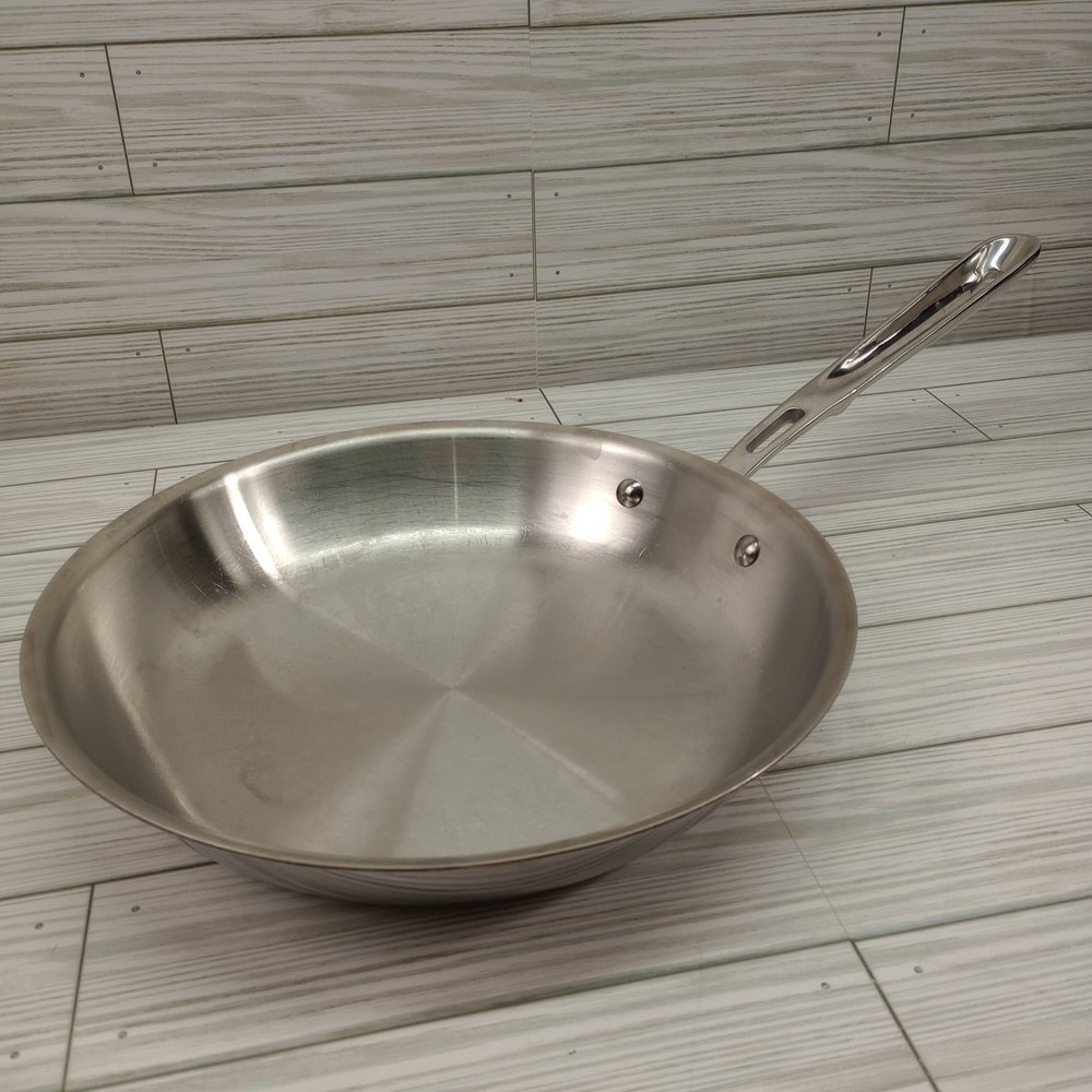 ALL-CLAD METALCRAFTERS Made in USA 10 Inch Copper Core Skillet Stainless Fry Pan