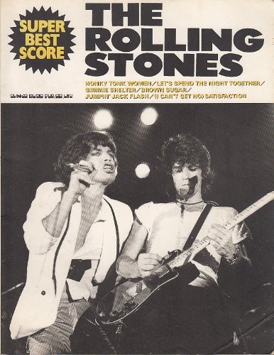 THE ROLLING STONES SUPER BEST BAND SCORE JAPAN GUITAR book form JP