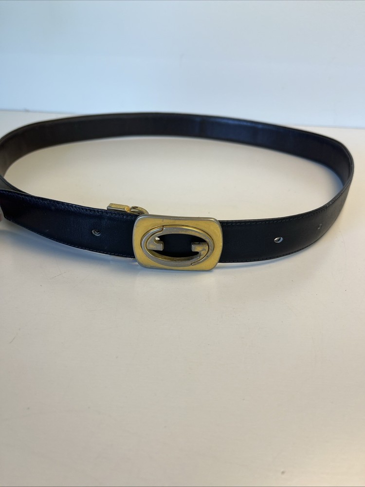 Vintage Gucci Leather Belt for Men Size 36/38 Model 11523