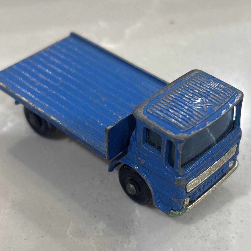 Matchbox Lesney Series No. 60 Site Hut Truck England Blue Hut