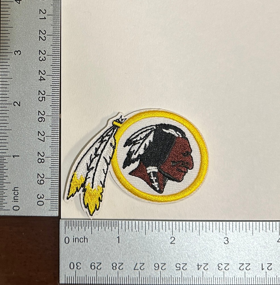 Washington Redskins Retro Embroidered Iron-On NFL Logo Patch