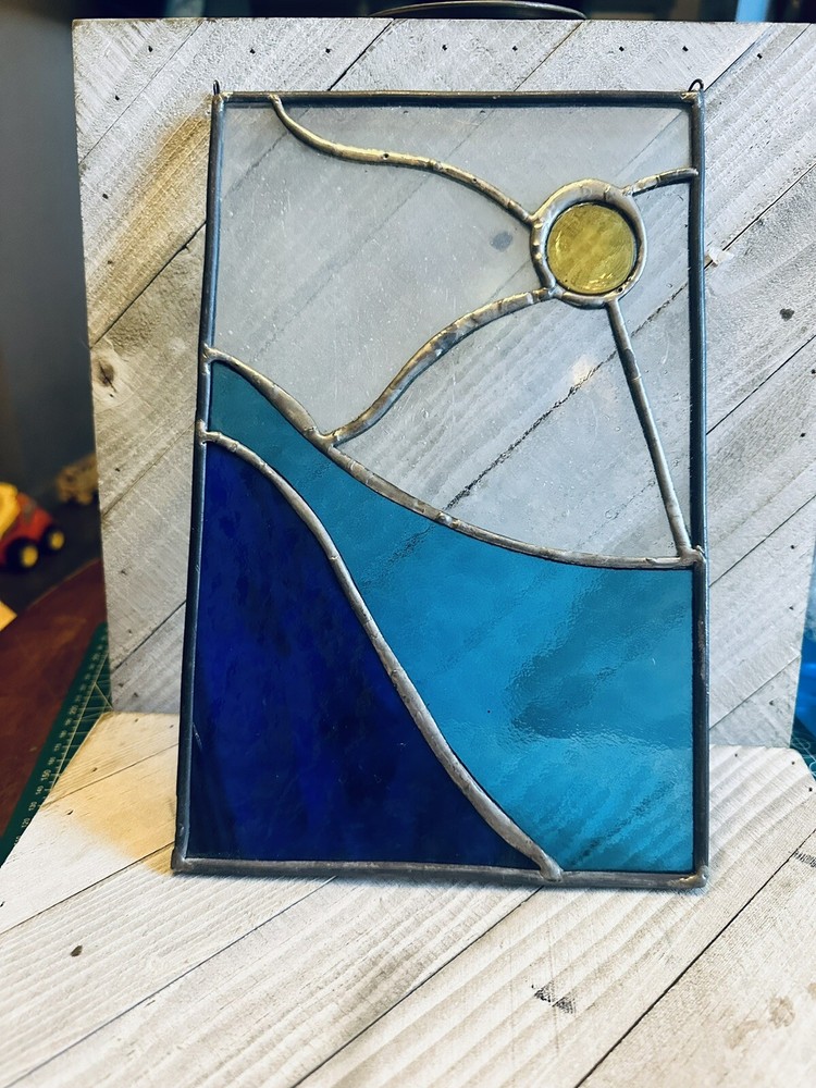 Beautiful Colorful Stained Glass Panel 7