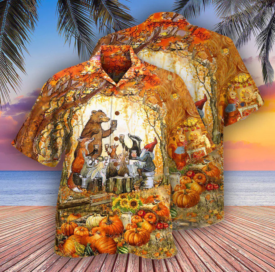 Thanksgiving Grateful Thankful And Blessed 3D HAWAII SHIRT US SIZE BEST PRICE
