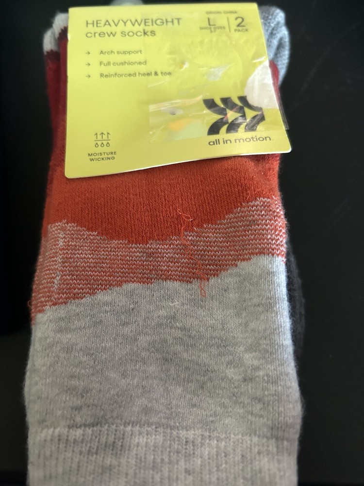 Back To School- 2pk Kids Crew Socks- Kids Shoe Size 3-7 Heavyweight Arch Support-image