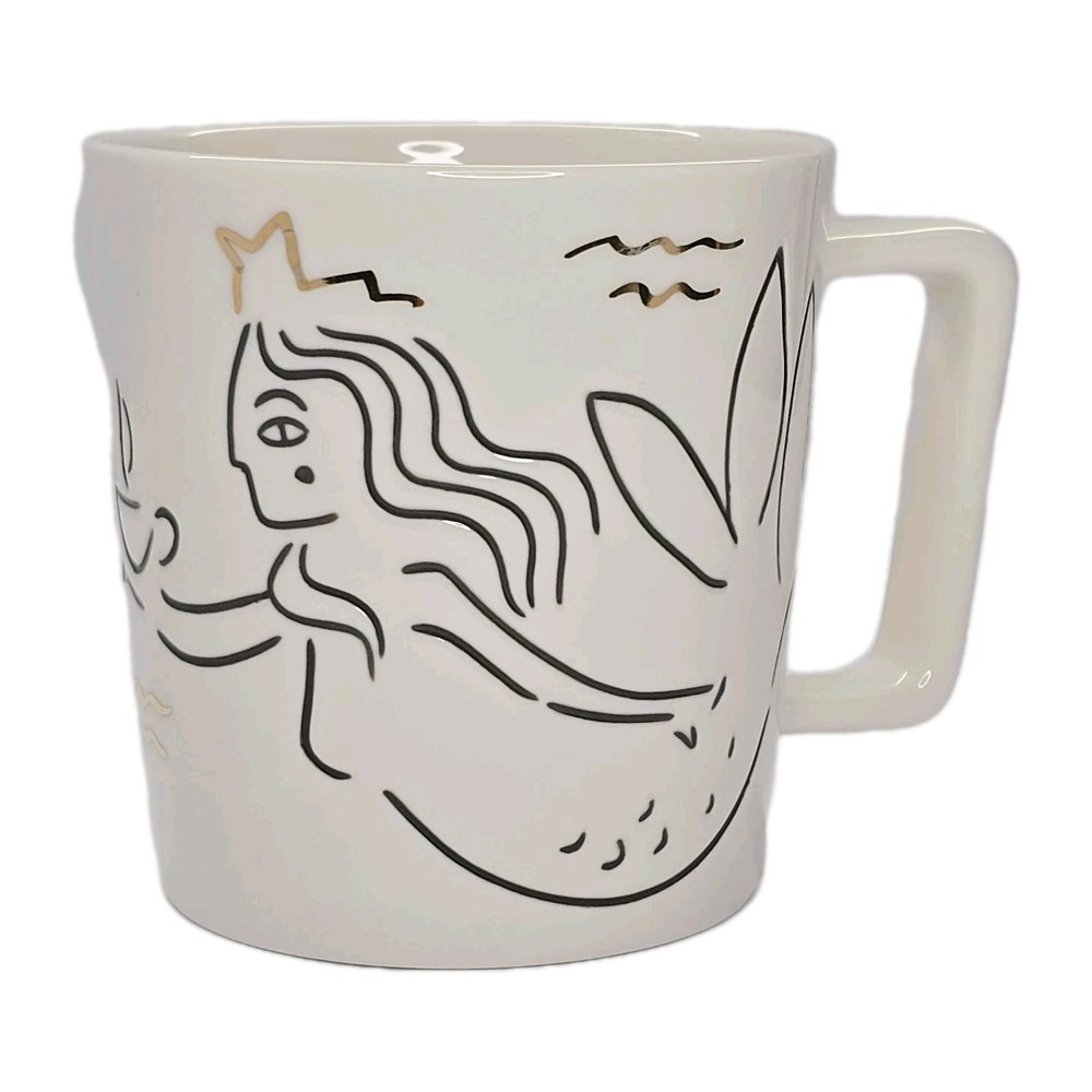 Starbucks 2017 Siren at Sea 12 Oz Ceramic Coffee Mug  