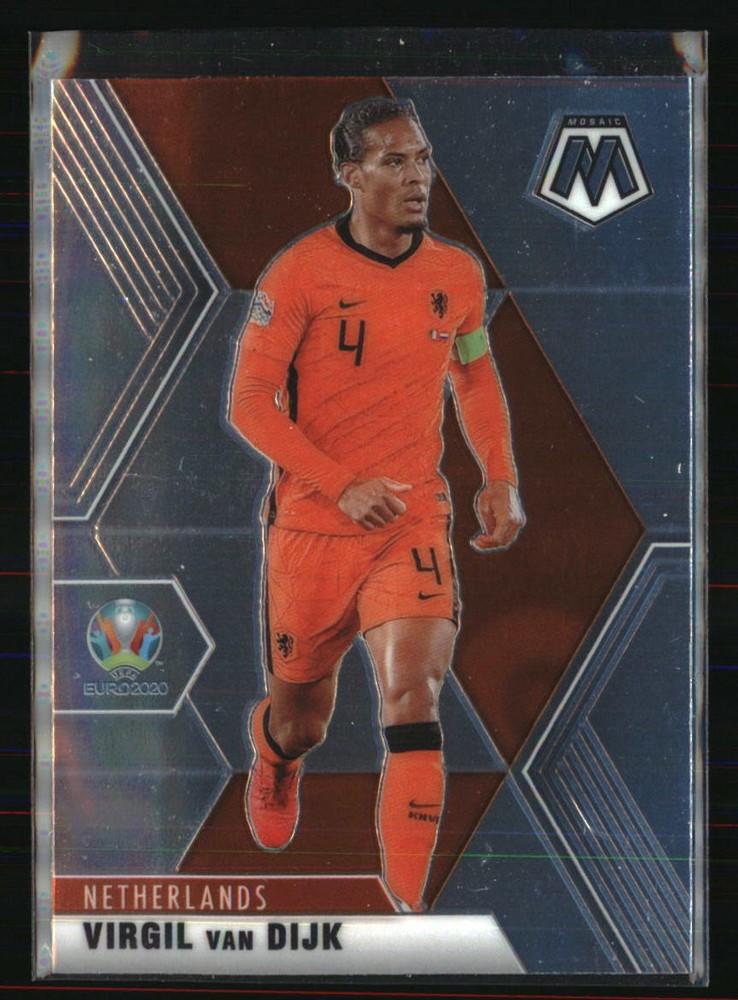 Virgil van Dijk 2021 Panini Mosaic UEFA EURO 2020 #141 SOCCER Card