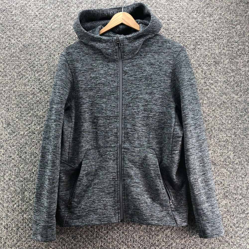 Lululemon Weatherweight Zip Hoodie Sweatshirt Gray Mens Sz S Full Zip Pockets