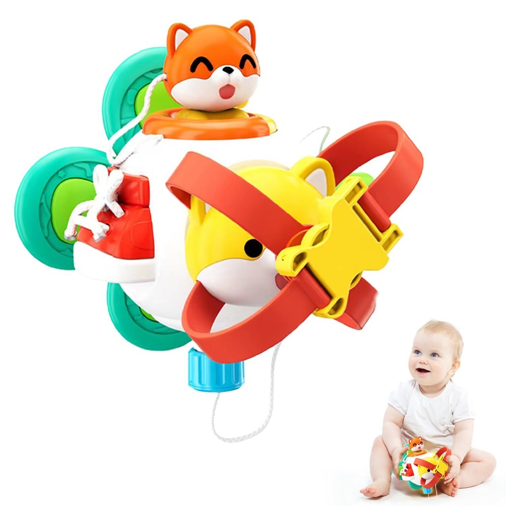 SYOHGBP Busy Cube Montessori Toy for Babies 18-24 Month - Educational Toddler...