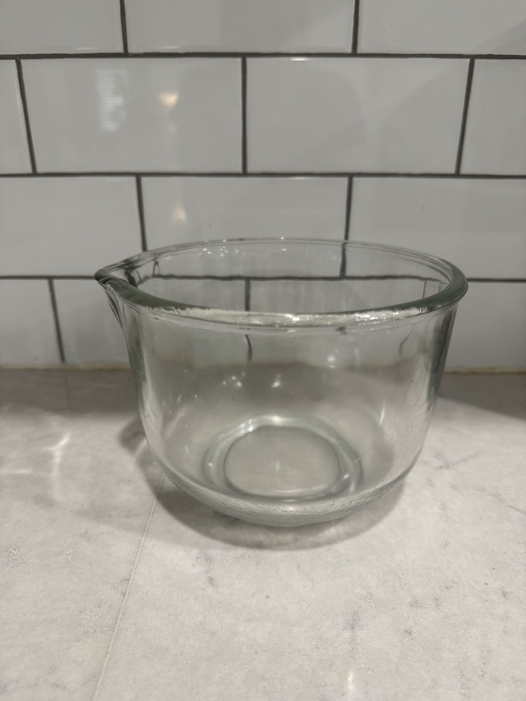 Oster Regency Kitchen Center Mixer Small 1.5 Qt Glass Bowl OEM 6.5 Inch