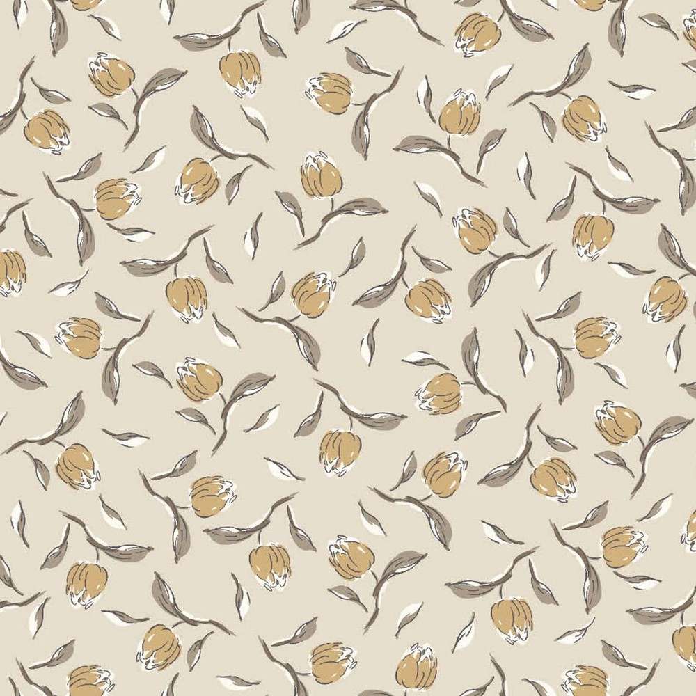 Floral Rayon Crepon Woven Ditsy Print Fabric No Stretch