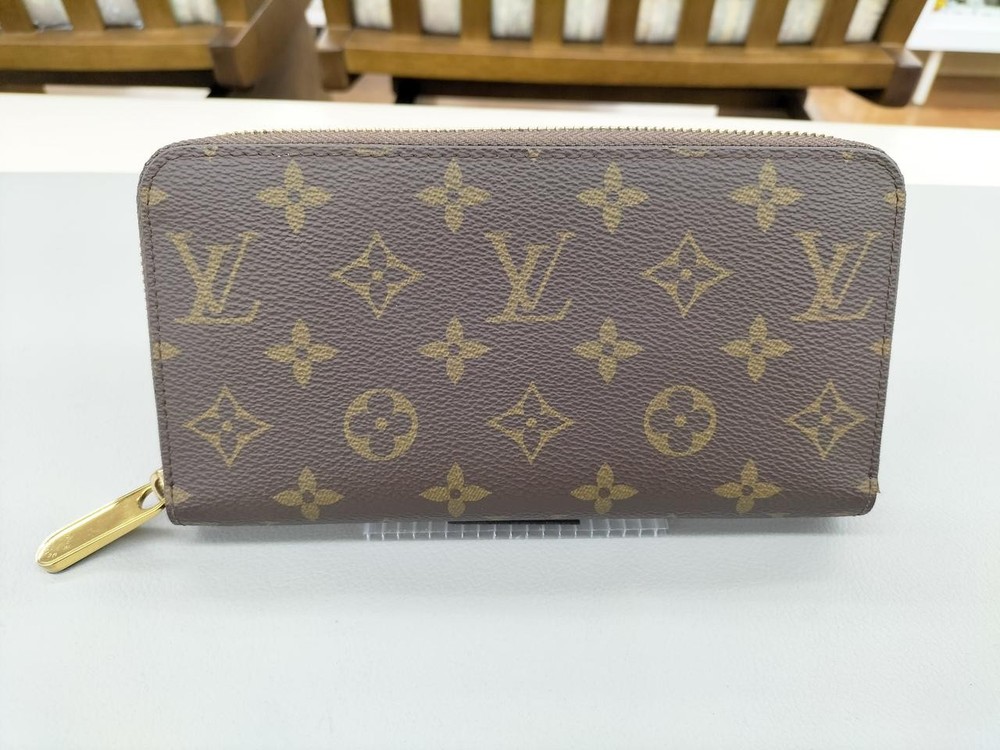 LOUIS VUITTON M42616 Brown Monogram Canvas Wallet 467457