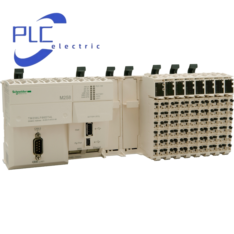 TM258LF66DT4L 1PCS New Schneider logic controller, Modicon M258,66 + 4 IO,24V DC