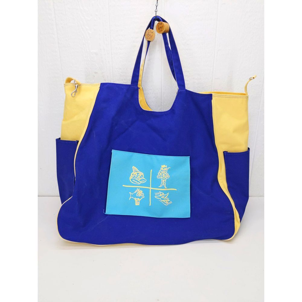 Old Bag Co Huge Oversized Canvas Beach Bag Tote UK
