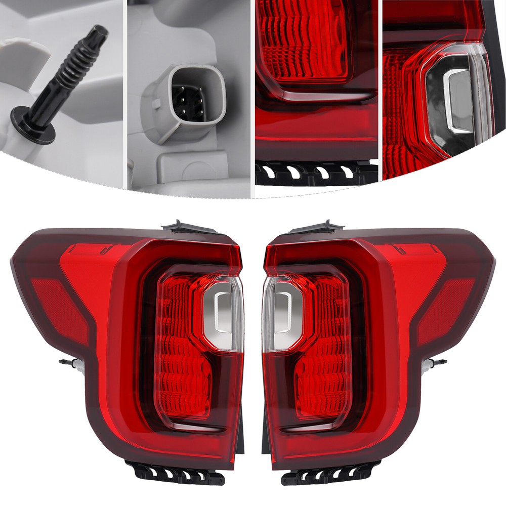 Outer Tail Light Lamp Assembly Left Right Pair Set for 2020-2023 GMC Acadia