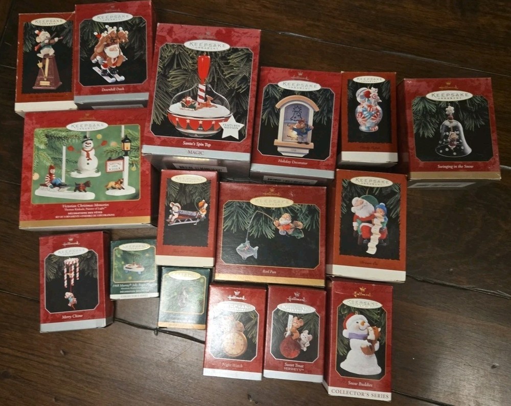 Hallmark Christmas Ornament Lot