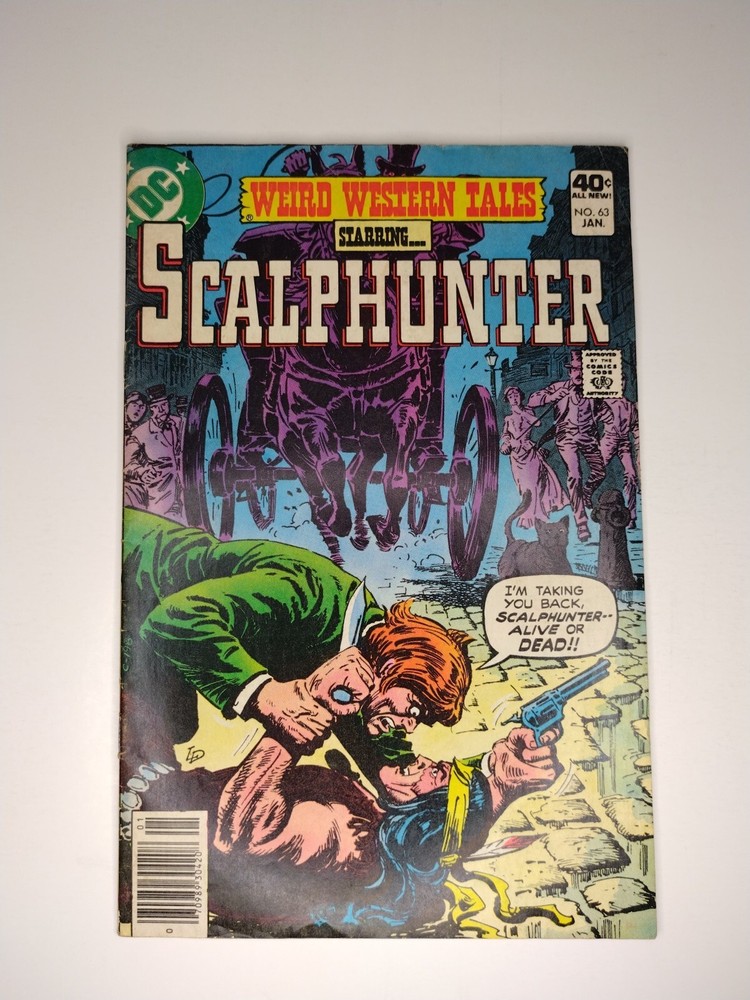 Weird Western Tales (1972 series) #63  DC comics Scalphunter