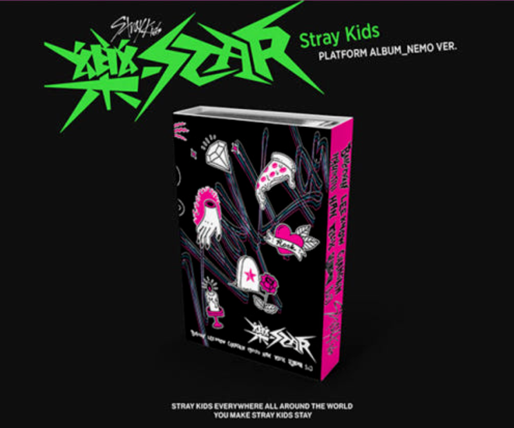 Stray Kids - 樂-STAR ROCK STAR [PLATFORM ALBUM NEMO VER.] NEW