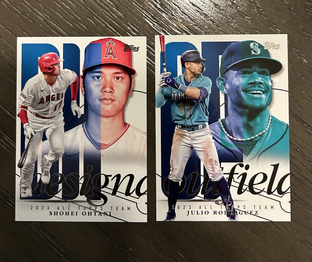 🚨2024 Topps Series 1 & 2 - All Topps Team 2023 - (2 Card Lot) Ohtani & J-Rod🚨