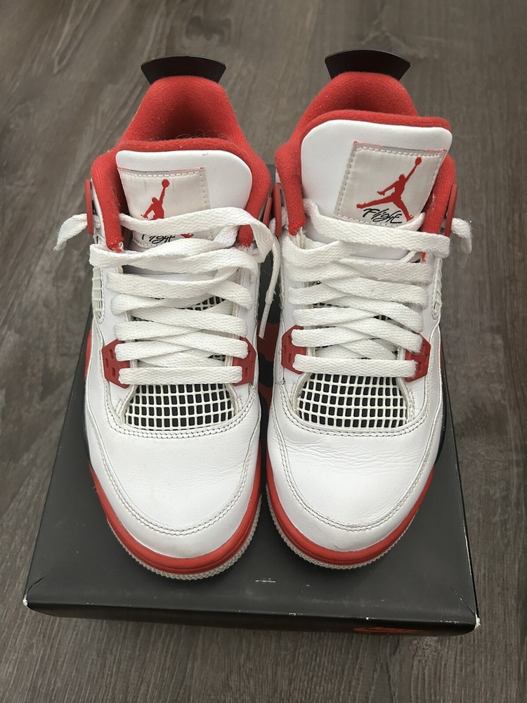 Jordan 4 Retro OG Mid Fire Red Gs Size 6
