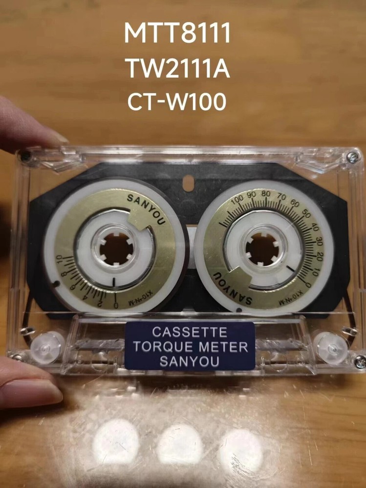 1pc Replace Sony TW-2111A CT-W100 MTT-8111 CASSETTE TORQUE METER Test Tape