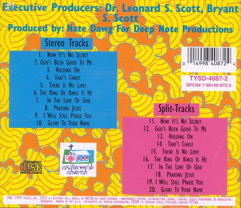 VARIOUS ARTISTS GOSPEL KIDS PRESENT...SONGS OF PRAISE NEW CD