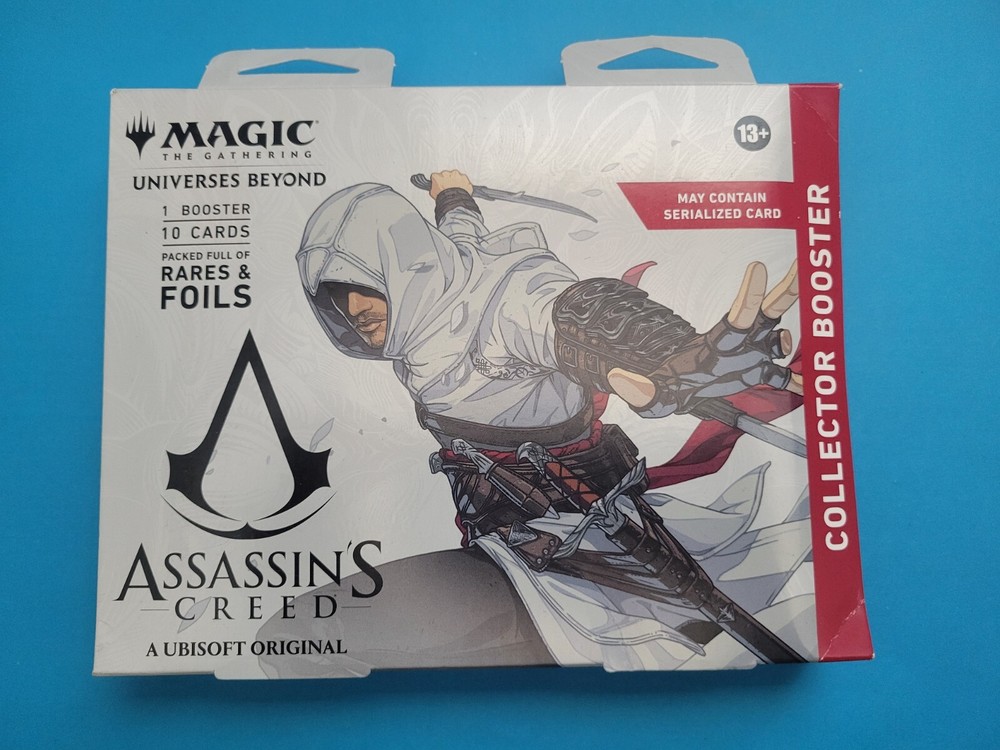 NEW - Magic The Gathering Assassin's Creed Collector Omega Booster - Free ShipN!