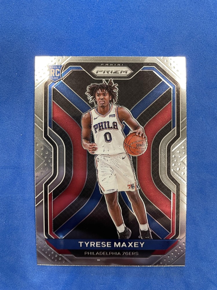2020-21 Panini Prizm #256 Tyrese Maxey