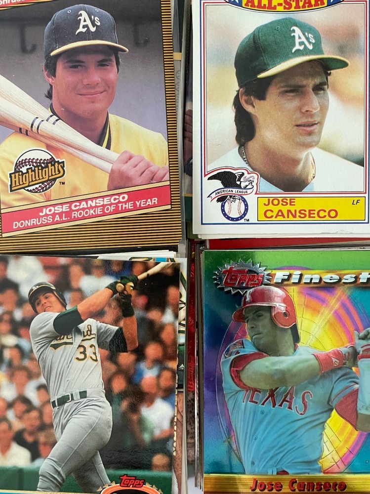 Jose Canseco Baseball Cards ***You Pick***  Revised 1/24