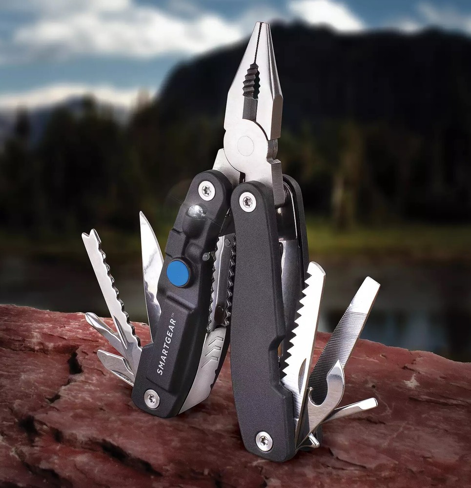Smart Gear USB Rechargeable LED Flashlight Multi-Tool New in Box  