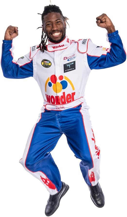 Unisex Ricky Bobby Talladega Race Car Driver Jumpsuit Halloween Cosplay Costume